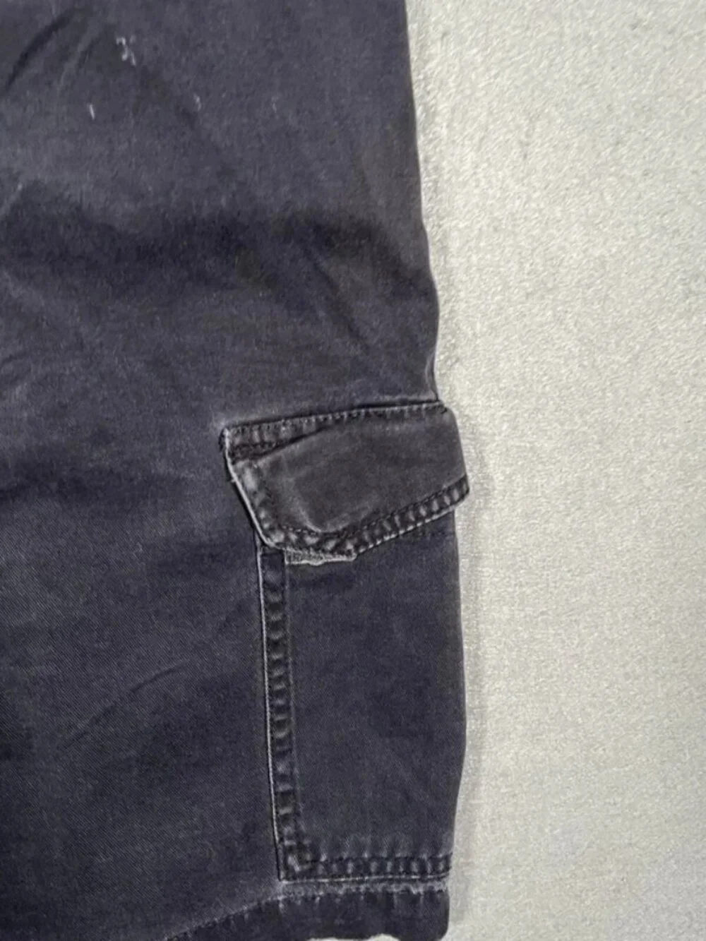 Dickies Blue Black Tab Cargo Shorts Utility W36 I10